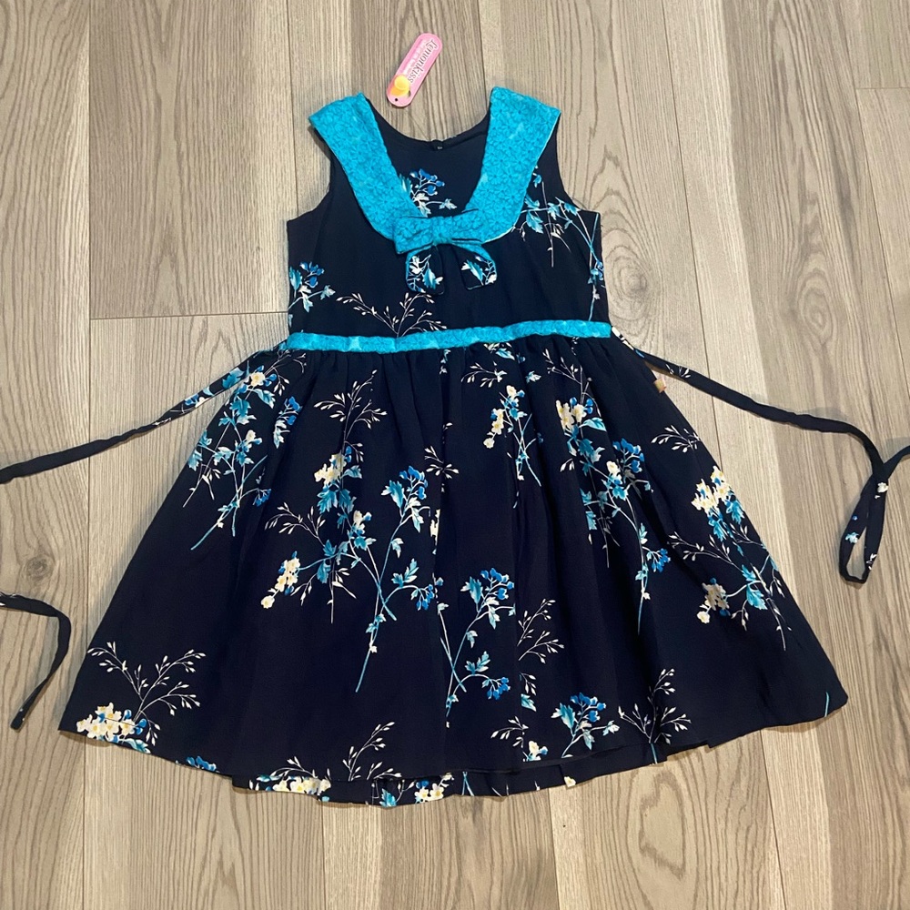 Lemon Kiss Girls Dress Size 6 NWT